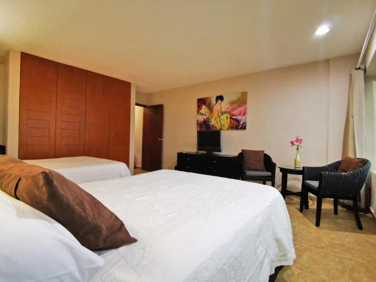 Brisas Beachfront Studios In Hotel Zone Cancún Eksteriør billede